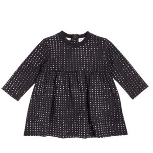 BABY miles Dot Print Organic Cotton Dress MILES THE LABEL (NWT)